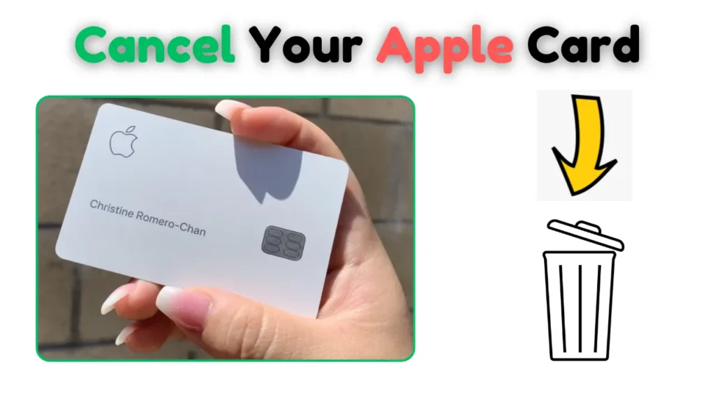How to Cancel Apple Card