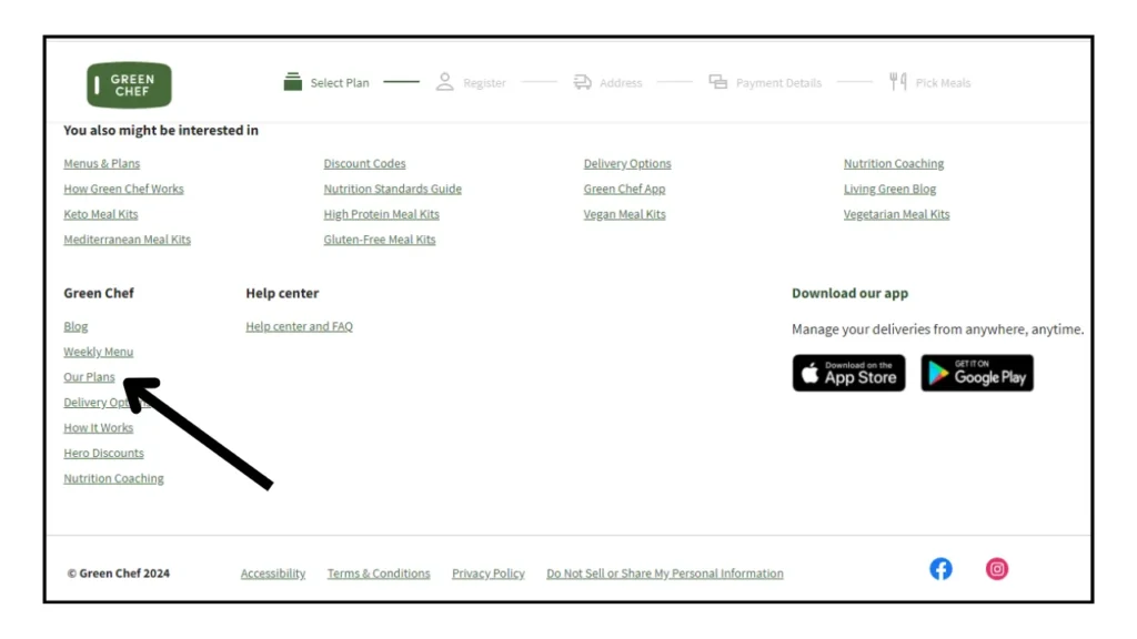 How To Cancel Green Chef Subscription From the Website